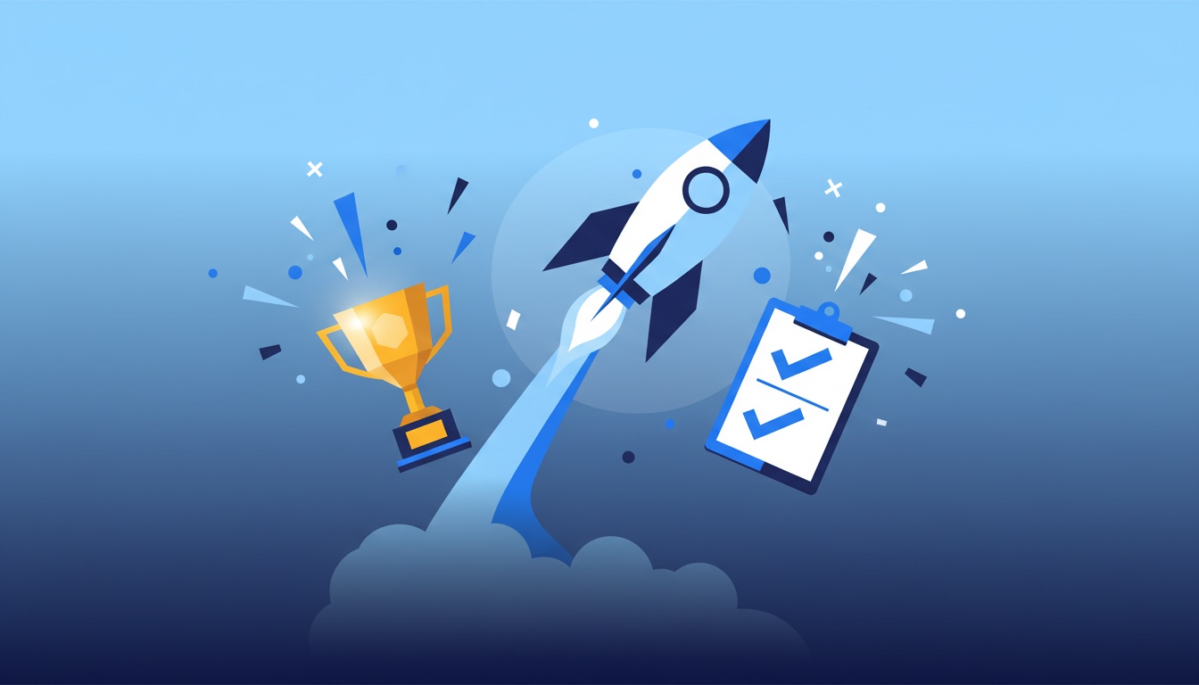 Complete visual guide showing the sweepstakes lifecycle from planning to winner fulfillment