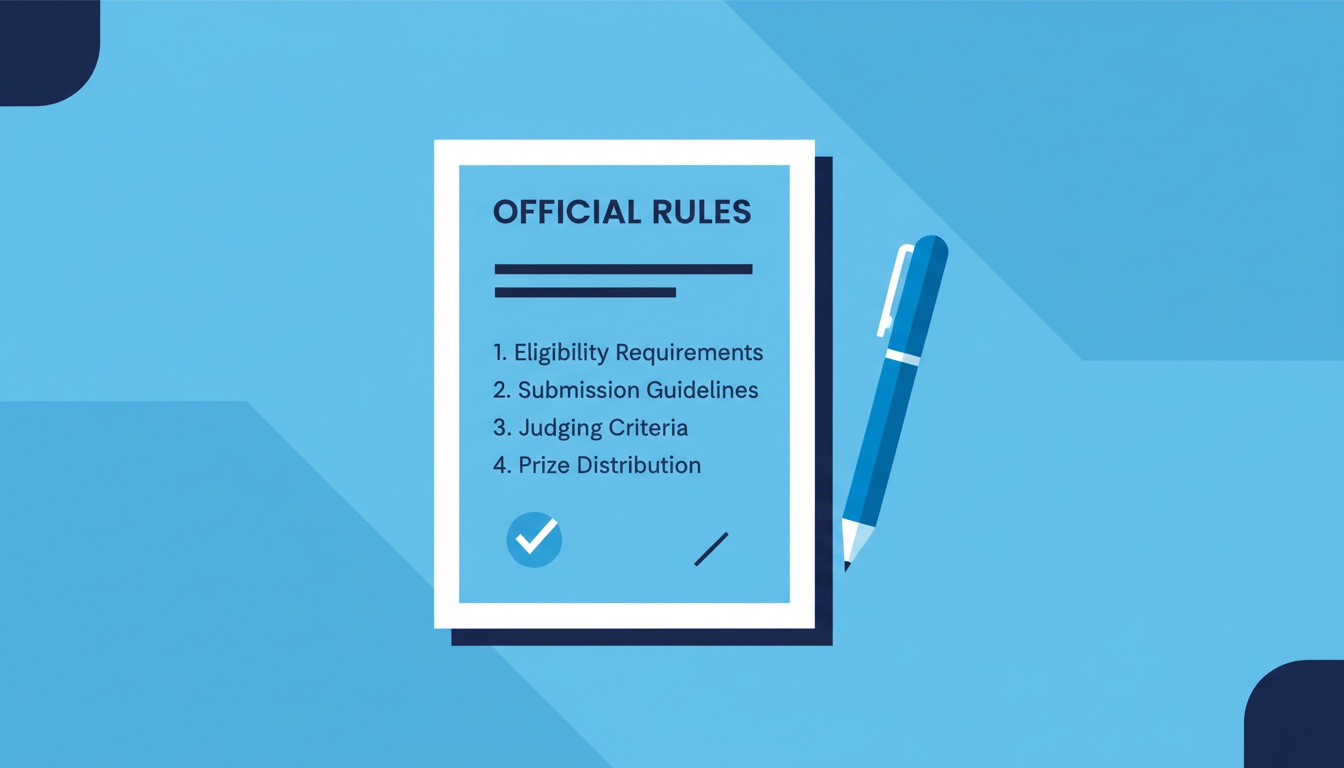 Sweepstakes Official Rules Template